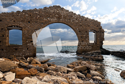 Image of Ruin of factory, Avola, Sicily (Italy)