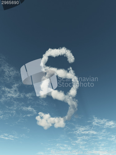Image of cloudy paragraph symbol
