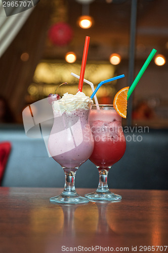 Image of cocktails milkshake