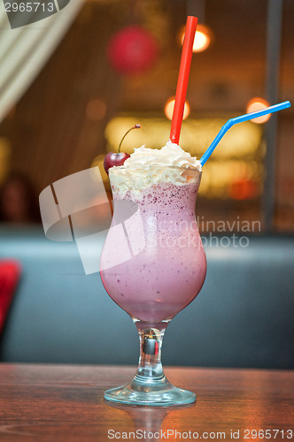 Image of Cherry milkshake