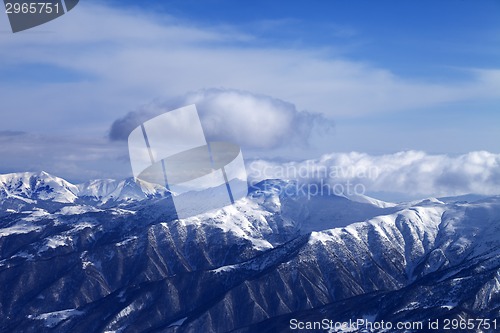 Image of View from ski slope