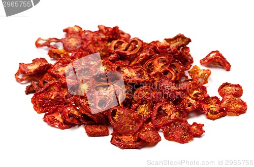 Image of Dried slices of tasty tomato