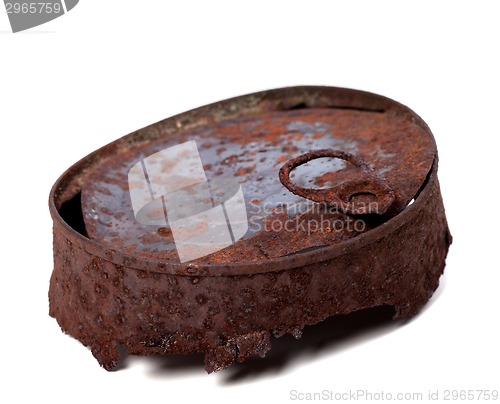 Image of Old rusty tincan