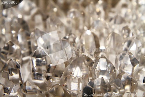 Image of quartz crystal background