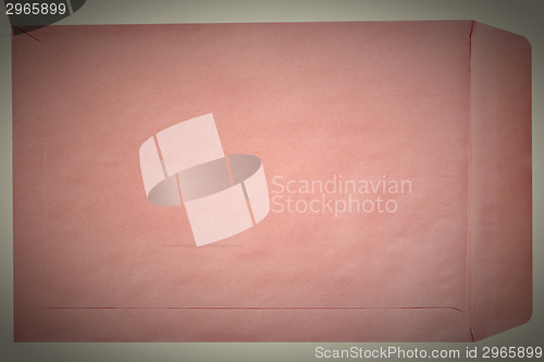 Image of Retro letter envelope