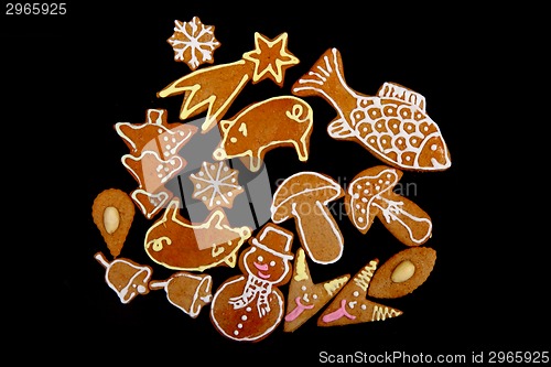 Image of christmas gingerbread 