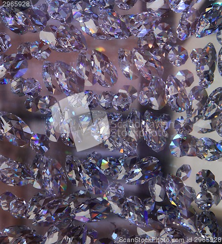 Image of violet diamonds background