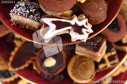 Image of christmas cookies and desserts 