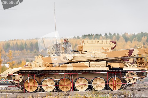 Image of Armor recovery and evacuation vehicle BREM-1M