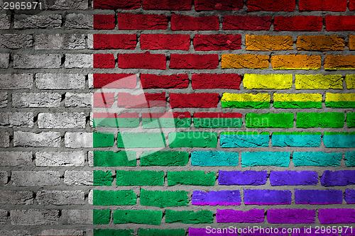 Image of Dark brick wall - LGBT rights - Madagascar