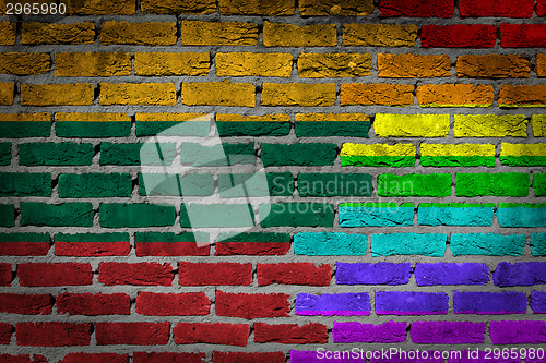 Image of Dark brick wall - LGBT rights - Lithuania