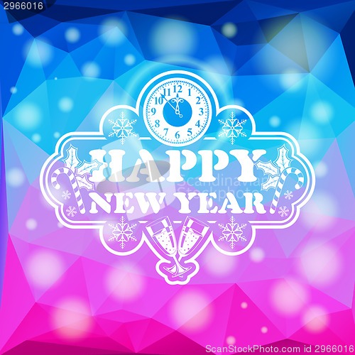 Image of New Year Mosaic Pattern