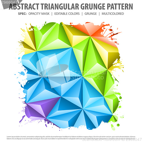 Image of Abstract Mosaic Pattern