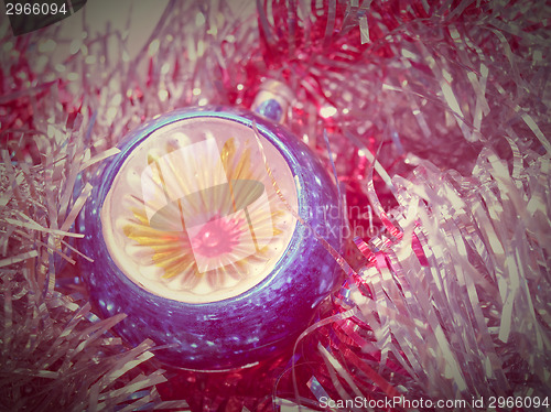 Image of Retro look Christmas decoration