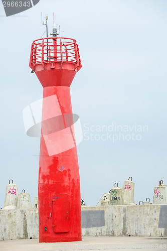 Image of Entrance of the seaport of Kolobrzeg, Poland