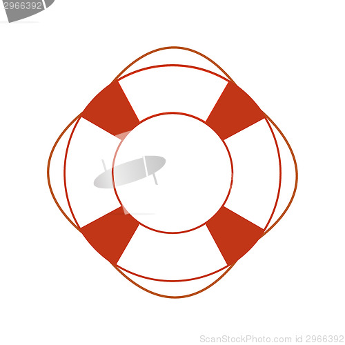 Image of Orange safety ring