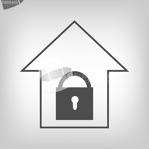 Image of House with lock