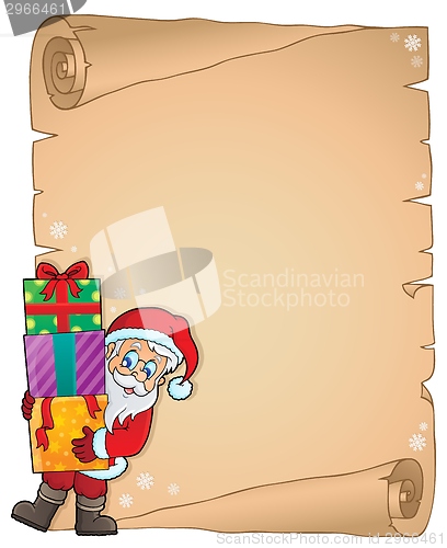 Image of Christmas thematic parchment 6