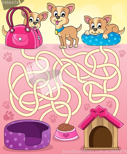 Image of Maze 13 with dogs