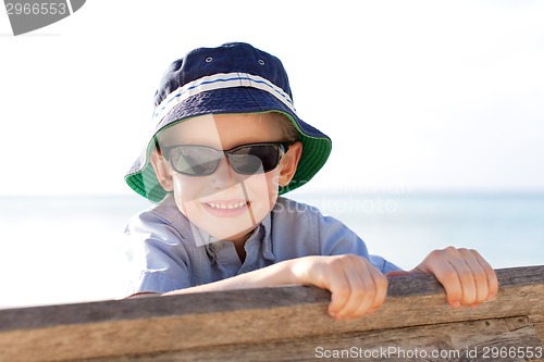 Image of kid at the beach