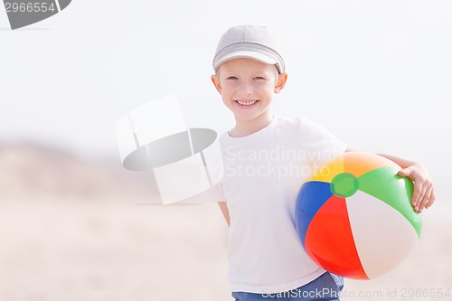Image of kid at the beach