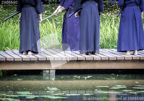 Image of Kendo  practitioners