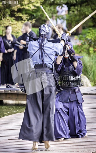 Image of Kendo  practitioners