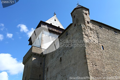 Image of  medieval castle against the sky