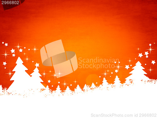 Image of red christmas background