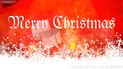 Image of red christmas background