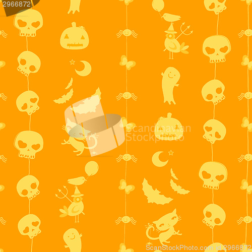 Image of halloween seamless pattern