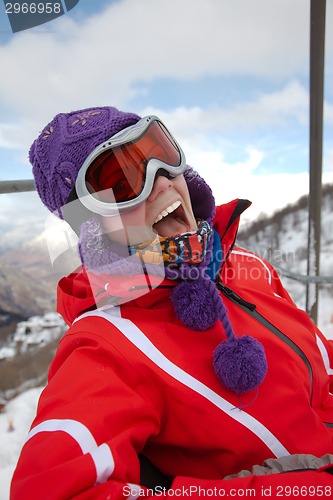 Image of Skier Portrait