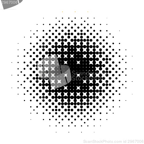 Image of Halftone vector background