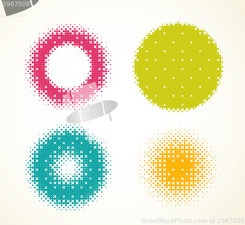 Image of Halftone vector background