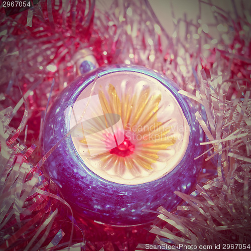 Image of Retro look Christmas decoration