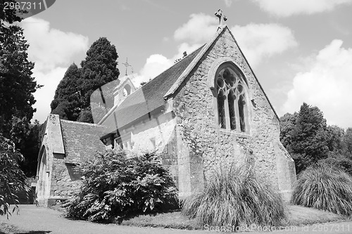 Image of Small chapel in Lyndhurst in the New Forest