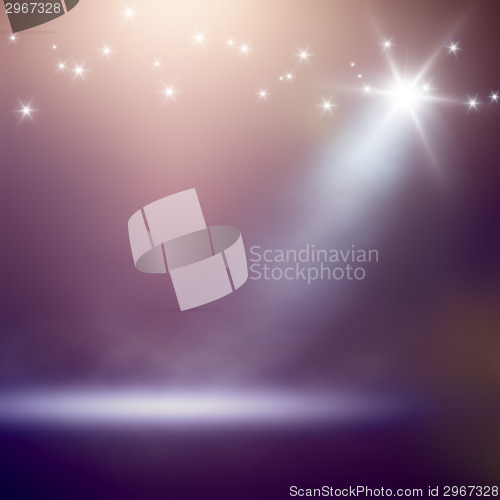 Image of stage lights background