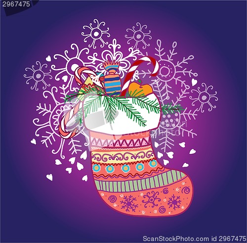 Image of Xmas sock