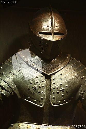 Image of steel knightly armor