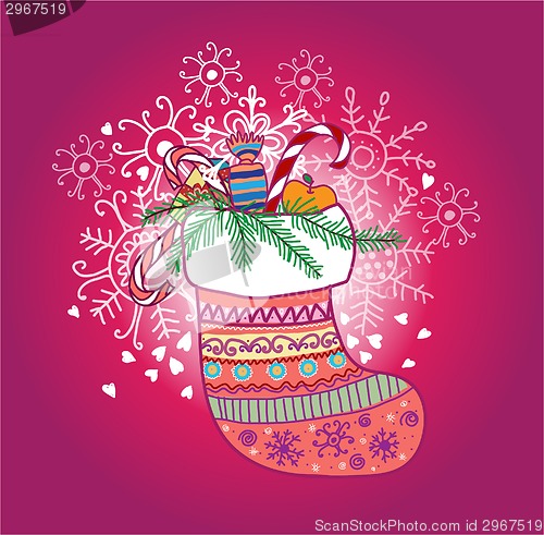 Image of Xmas sock