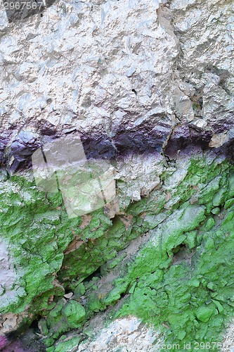 Image of Background of old painted wall