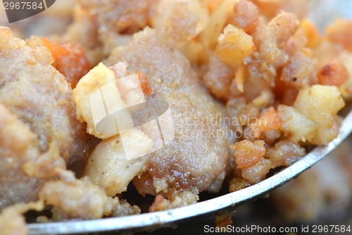 Image of Close up of meat steaks, food concept