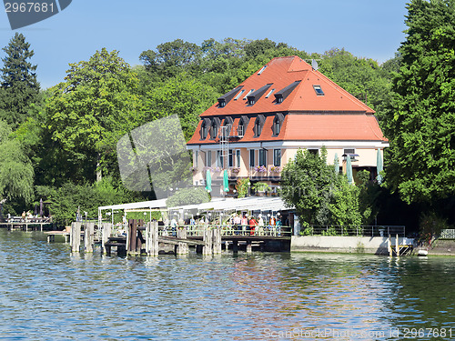 Image of ship jetty Schloss Berg