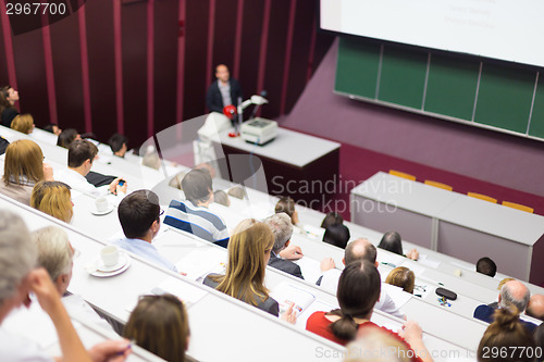 Image of Lecture at university.