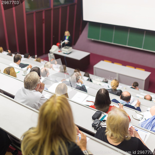 Image of Lecture at university.