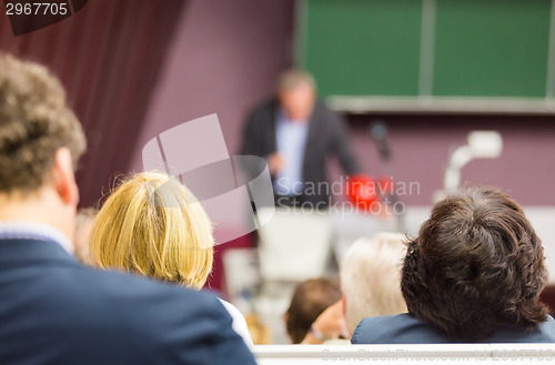 Image of Lecture at university.