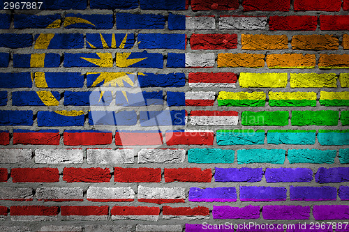 Image of Dark brick wall - LGBT rights - Malaysia