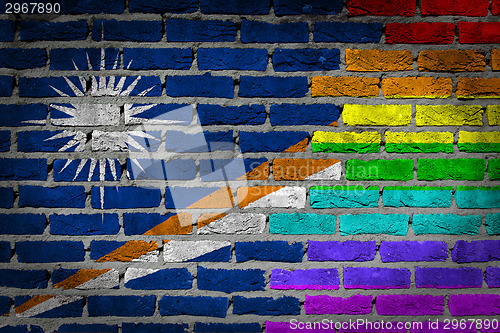 Image of Dark brick wall - LGBT rights - The Marschall Islands