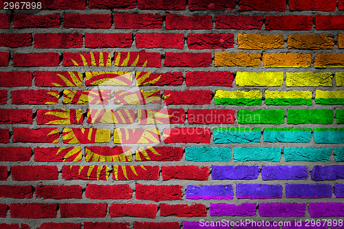 Image of Dark brick wall - LGBT rights - Kyrgyzstan