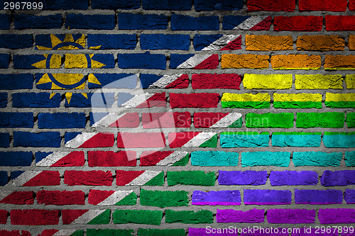 Image of Dark brick wall - LGBT rights - Namibia